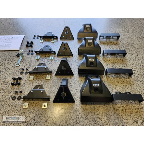 CRUZ Commercial Fit Kit LCV for T-Tracks 4 degree - set of 4